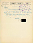 Letter from E. L. D** to State Attorney General Langer Regarding State v. Stepp, 1919