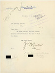 Letter from ND Supreme Court Clerk J. H. Newton to Attorney General Langer Conveying Denial of Motion to Dismiss in State v. Stepp Case, September 20, 1919