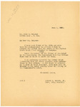 Letter from Albert E. Sheets Jr. to Fred J. Traynor regarding the Clerk's Notice Letter for State v. Stepp, 1920