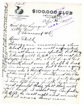 Letter from Gowin to Langer about Donations to 
