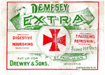 Beverage Label--Dempsey Extra from W. C. Heath to Attorney General Langer, 1917