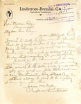 Letter from Oscar Lindstrom to Attorney General Langer Regarding a Time to Meet, December 3, 1917