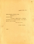 Letter from William Langer to Salvation Army Ensign Marshall Regarding Their Upcoming Meeting with Oscar Lindstrom, December 11, 1917.