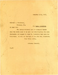 Letter from Attorney General Langer to Salvation Army Colonel E. Marcussen Regarding the Oscar Lindstrom Case, December 11, 1917