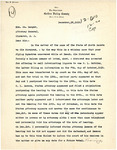 Letter from Beach Police Magistrate Thor G. Plomasen to William Langer Regarding the Ole Skrukrud Case, December 18, 1919.