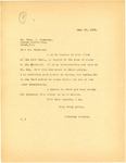 Letter from William Langer to Beach Police MagistrateThor G. Plomasen in Response to Plomason's Letter of December 18, 1919 Regarding the Ole Skrukrud Case, December 20, 1919.