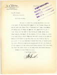 Letter from Golden Valley County Sheriff S. A. Smith Regarding Enforcement of Liquor Laws, 1917