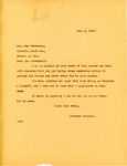 Letter from Attorney General Langer to Grant County Sheriff Don Stevenson Regarding Enforcement of Liquor Laws, 1917