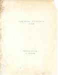 File of Correspondence About the Oscar Lindstrom Case from 1917 and 1918