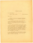 Letter from Attorney General Langer to John Moses Regarding the Carl Maier Case, January 28, 1919