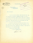 Letter from S.A. Smith to William Langer Regarding Mr. Sheets, February 24, 1919.