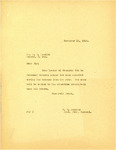 Letter from F. E. Packard for Attorney General Langer to P. B. Rognli Regarding T. H. Druen, November 10, 1919