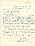 Letter from Martin Cross to Senator Langer Regarding Garrison Dam Amendment, August 25, 1947