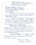 Letter from Martin Cross to Senator Langer Enclosing a Report from the Tribal Council on their Report to Washington and House Joint Resolution 33, January 13, 1949