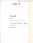 Letter from Senator Langer to Frank O. Homme Regarding Lieu Lands, January 16, 1947