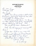 Letter from E. E. Koenig to Senator Langer Regarding Name of Town Created for Construction of Garrison Dam, November 7, 1945