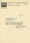 Letter from Bartley C. Crum to Senator Langer concerning the Mundt BIll, May 27, 1948