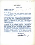 Letter from Ralph Case to Senator Langer Enclosing List of Fort Berthold Tribal Business Council Members, July 12, 1950