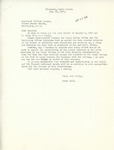 Letter from James Hall to Senator Langer Regarding FHA Interest, January 24, 1947