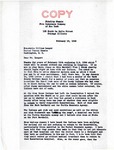 Letter from R.J. Doebler to Senator Langer Regarding Medical Care for Indians of the Fort Berthold and Turtle Mountain Reservations, February 19, 1948