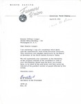 Letter from E. C. Wieland to Senator Langer Regarding the North Dakota Farmers Union, April 19, 1955