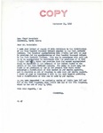 Letter from Senator Langer to Floyd Montlcair Regarding Per Capita Payments to the Fort Berthold Indians, September 11, 1946