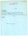 Telegram from Senator Langer to PW Lanier Regarding Fort Berthold Reservation Conditions, January 9, 1948