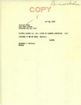 Telegram from Senator Langer to Lillian Endom Regarding Settlement and Reclaimed Lands, May 24, 1948