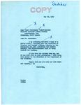 Letter from Senator Langer to Floyd Montclair Regarding Abusive Language, May 26, 1949