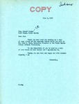 Letter from Senator Langer to Joseph Wicks Regarding John Hart's Speech Regarding the Rehabilitation of Indians, June 5, 1950