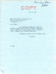 Letter from Senator Langer to Congressman Usher Burdick Regarding Petition from Elbowoods, July 13, 1953