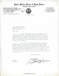 Letter from Wilcox to Senator Langer Regarding Relocation, January 14, 1949