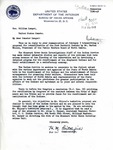 Letter from William Zimmerman to Senator Langer Regarding Wilcox Relocation Plan, February 15, 1949