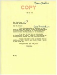 Letter from Senator Langer to Ira Waters Regarding the Delegates Appointed by the Three Affiliated Tribes Tribal Council, May 5, 1949.
