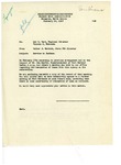 Letter from Walter Maddock to Cal Ward Regarding FHA Loans to Fort Berthold Families Effected by the Garrison Dam, February 28, 1947