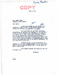 Letter from Senator Langer to Martin Cross Regarding Senate Bill 3587 and House Resolution 8411, July 6, 1950