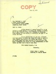 Letter from Irene Martin on Behalf of Senator Langer to Reginald Quinn Regarding Mrs. John Wilkerson Who Needs Assistance for Her Family, June 16, 1950