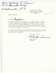 Letter from Martin Cross to Senator Langer Regarding US Public Law 81-437, January 16, 1951