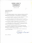Resolution Adopted by the Three Affiliated Tribes Pertaining to Endorsement of Candidate for Commissioner of Indian Affairs, December 27, 1952; Preceded by Cover Letter from Martin Cross, January 16, 1953