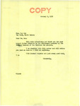 Letter from Senator Langer to Guy Fox Regarding the Settlement Received by Indians for the Garrison Dam Project, January 2, 1952