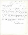 Letter from Mrs. Donald Dike to Senator Langer Regarding Items Taken Out of a Senate Bill that Appeared in House Resolution 33, November 21, 1949
