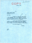Letter from Senator Langer to Ralph H Case Regarding Marie R Deane's Proposal, August 5, 1949