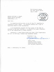 Letter from Martin Cross to Senator Langer Regarding Resignation of Superintendent Shane, July 7, 1955