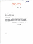 Letter from Senator Langer to Martin Cross Regarding Superintendent Shane, July 8, 1955