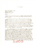 Letter from Senator Langer to General Lewis Pick Regarding Discrimination at the Garrison Dam Project, May 25, 1950