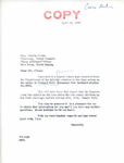 Letter from Senator Langer to Martin Cross Regarding the Estate of Richard Wolf, April 12, 1956