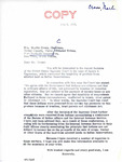 Letter from Senator Langer to Martin Cross Regarding the US Supreme Court Case Squire v. Capoeman, July 5, 1956