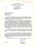 Letter from William Beyer to Senator Langer Regarding the Inauguration of a Food Stamp Plan for the Fort Berthold Reservation, April 8, 1941