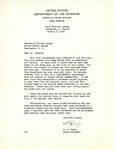 Letter from William Beyer to Senator Langer Regarding the Start of the Stamp Program, January 7, 1942