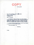 Letter from Senator Langer to D'Arcy McNickle on Behalf of Martin Cross Regarding Agency Hospital Affidavit, May 22, 1946